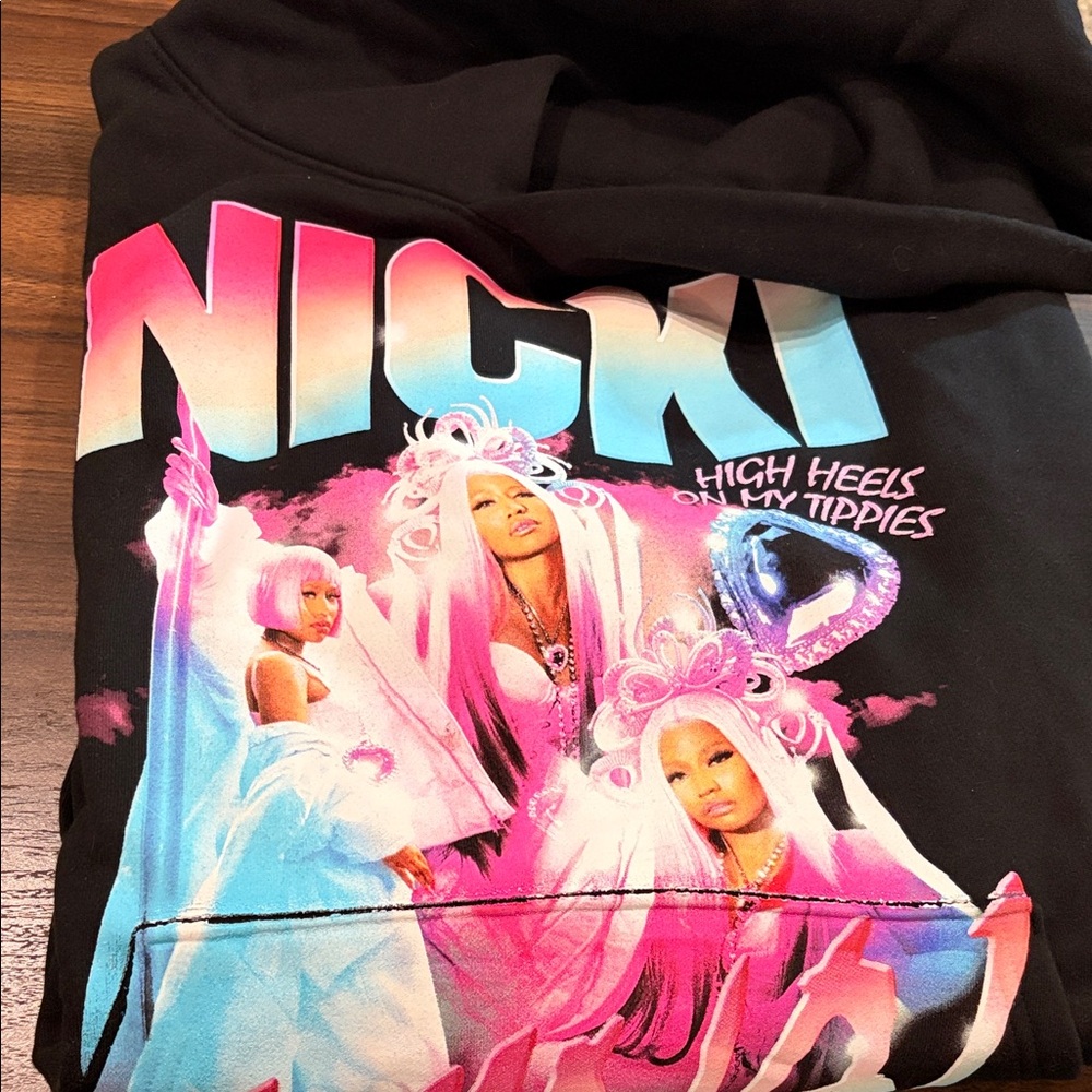 NEW Nicki Minaj Official Pink Friday 2 Tour Hoodie merch - Heavy weight Sz XL